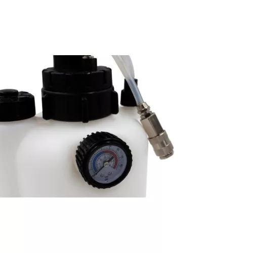 KROFtools Fék- és kuplunglégtelenítő készülék 2 bar, ABS rendszerekhez, 42 mm-es adapterrel (2509)