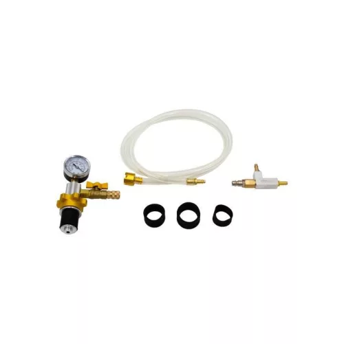 KROFtools Hűtőrendszer vákuumos feltöltő és légtelenítő készlet, 35–44 mm adapterekkel (2515)