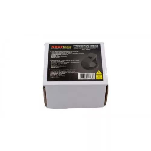 KROFtools Tengelyanya dugókulcsfej BPW tengelyhez, 65 mm, 3/4” (30009)