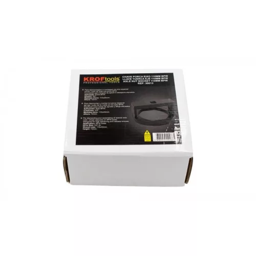 KROFtools BPW tengelyanya dugókulcs, 110 mm – 3/4" meghajtás (30013)