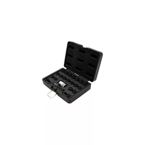 KROFtools Kerékőr leszedő készlet Audihoz, 22 részes, 1/2”, T40073 (3070)
