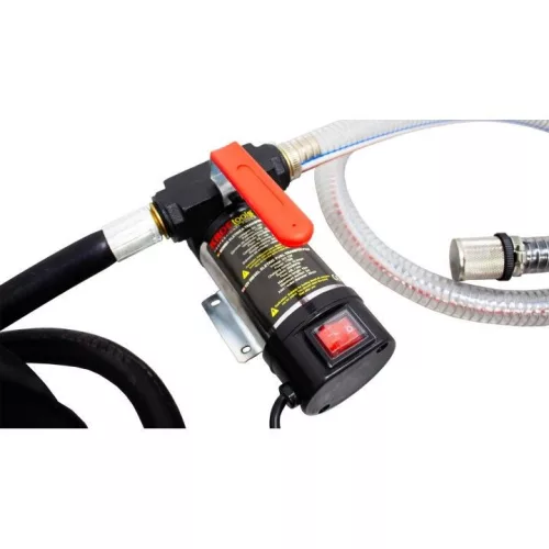 KROFtools Elektromos üzemanyag-áttöltő szivattyú, 12 V-os, dízel 3290)