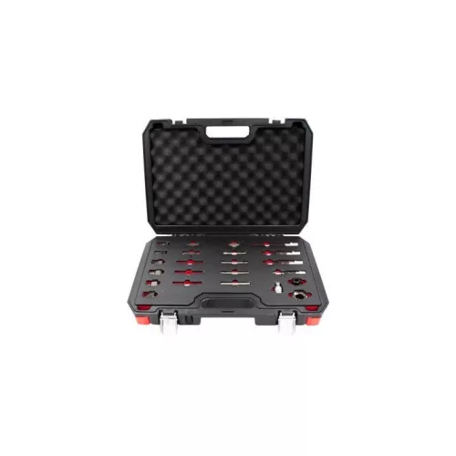 KROFtools Generátor szabadonfutó leszedő készlet 23 részes, Torx, XZN és imbusz fejekkel (3311)