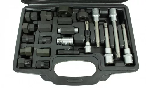 KROFtools GENERÁTOR SZABADONFUTÓ SZERELŐ KÉSZLET 30 db (3312)