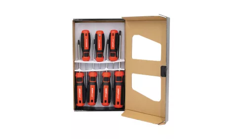 KROFtools Torx csavarhúzó készlet, T10-T40, 7 részes (3804)
