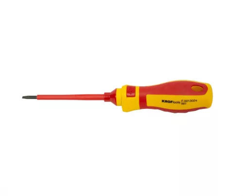 KROFtools Szigetelt csavarhúzó készlet, cserélhető fejekket, 13 részes (3805)