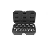 KROFtools Csuklós körmöskulcs készlet 3/8", 12 részes – 8–19 mm (3830)