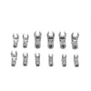KROFtools Csuklós körmöskulcs készlet 3/8", 12 részes – 8–19 mm (3830)