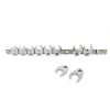 KROFtools Hollanderkulcs fej készlet 3/8”, 10 részes, nyitott villás dugókulcs 10–22 mm (3835)