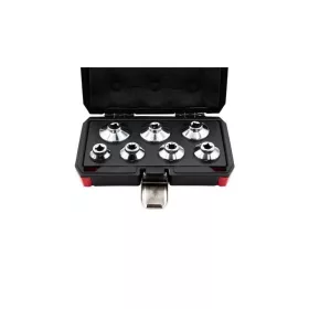   KROFtools Olajszűrőkulcs-készlet 3/8″ meghajtással, 24–38 mm, 7 részes (4087)