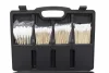 KROFtools Dízel porlasztófészek-tisztító kefe készlet Injektorfészek és furattisztító (4410)