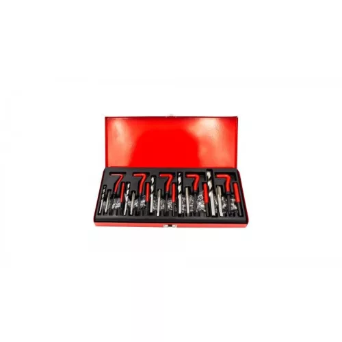 KROFtools Menetjavító készlet spirálbetétekkel M5–M12, 131 részes (4460)