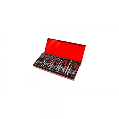 KROFtools Menetjavító készlet spirálbetétekkel M5–M12, 131 részes (4460)