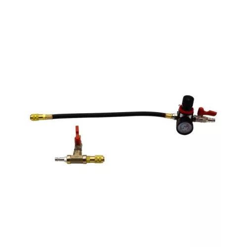 KROFtools Turbórendszer-szivárgásvizsgáló készlet nyomásmérővel, 31–110 mm (4491)