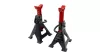 KROFtools Tartóbak pár 3 t, biztosító csapos, 290–430 mm állítható magassággal (K-4753)