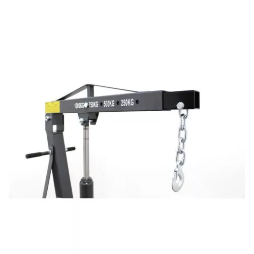 KROFtools  Műhelydaru motorkiemeléshez 1 t, összecsukható kivitel (4860)