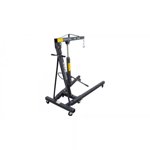 KROFtools Műhelydaru motorkiemeléshez 2 t, kézi és pneumatikus működtetéssel (4865)