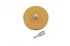 KROFtools Matricaeltávolító radírkorong 90 mm, vaníliakorong fúrógéphez, 6,35 mm tengellyel  (5390)