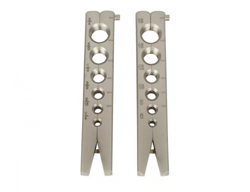 KROFtools Csőperemező és tágító vágó  készlet (rézcsövekhez)  (5970)