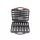 KROFtools XZN bitfej készlet 1/2”, M5–M16, 26 részes (6026)