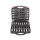 KROFtools Imbusz bitfejes dugókulcs készlet 1/2”, H5–H19, 30 részes (6030)