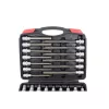 KROFtools Imbusz bitfejes dugókulcs készlet 1/2”, H5–H19, 30 részes (6030)