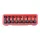 KROFtools RIBE gépi dugókulcs készlet R5–R14, 9 részes, 78 mm (6096)