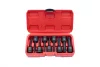 KROFtools gépi kulcskészlet TORX T20-T70 9 db-os 1/2" csatlakozás (6098)