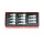 KROFtools 11 részes 1/2" imbusz bitfej készlet, 4-19mm (6099)