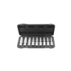 KROFtools Dugókulcs készlet E-Torx profillal, 1/2” meghajtás, E10–E24, 9 részes (6103)