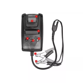   KROFtools DIGITÁLIS gépkocsi AKKUMULÁTOR TESZTER készlet, LCD kijelzővel  (6163)