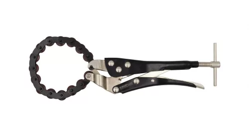 KROFtools Láncos csővágó fogó Ø85 mm, kipufogócsőhöz és vékonyfalú csövekhez (6178)