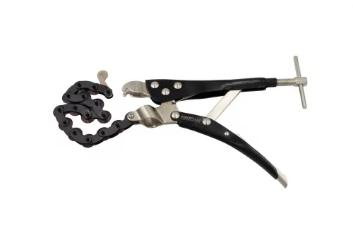 KROFtools Láncos csővágó fogó Ø85 mm, kipufogócsőhöz és vékonyfalú csövekhez (6178)