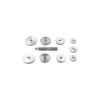 KROFtools Csapágy- és tömítés ki-/beszerelő készlet, 39,5–81 mm, 10 részes (6312)