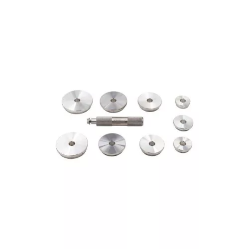 KROFtools Csapágy- és tömítés ki-/beszerelő készlet, 39,5–81 mm, 10 részes (6312)