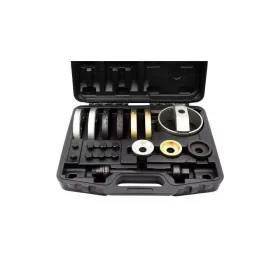   KROFtools Kerékcsapágy szerelő készlet, 62/66/72 mm, 19 részes (Kerékagy-csapágy kiszerelő és beszerelő készlet) (6313)