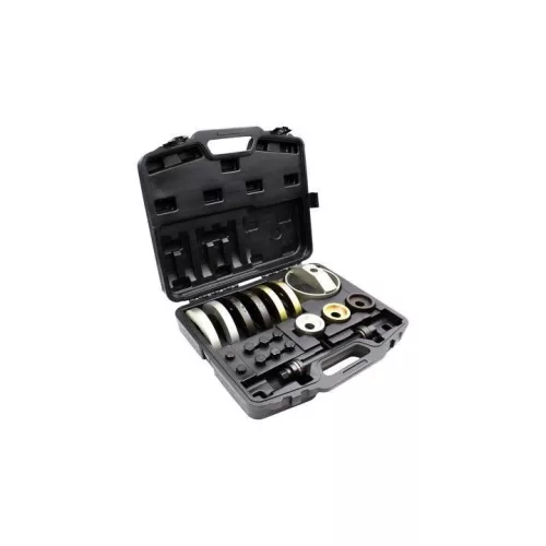 KROFtools Kerékcsapágy szerelő készlet, 62/66/72 mm, 19 részes (Kerékagy-csapágy kiszerelő és beszerelő készlet) (6313)