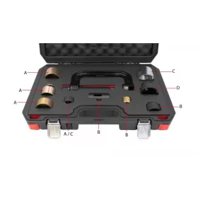   KROFtools MB Mercedes gömbfej ki- és beszerelő készlet (C-keretes kinyomó) (6320)