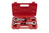 KROFtools Anyavágó készlet sérült és beragadt anyákhoz, 4 részes, 9–27 mm (6435)