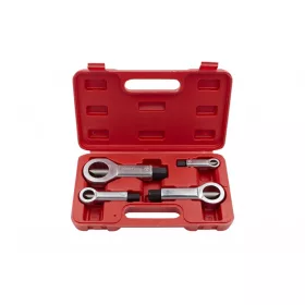   KROFtools Anyavágó készlet sérült és beragadt anyákhoz, 4 részes, 9–27 mm (6435)