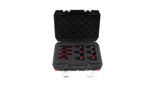 KROFtools Motorkerékpár lendkerék lehúzó készlet 10 részes, Yamaha Honda Suzuki Kawasaki Ducati motorokhoz (6449)