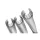 KROFtools Porlasztó- és injektorkulcs készlet 14, 17 és 19 mm, 3 részes (6825)