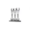 KROFtools Porlasztó- és injektorkulcs készlet 14, 17 és 19 mm, 3 részes (6825)