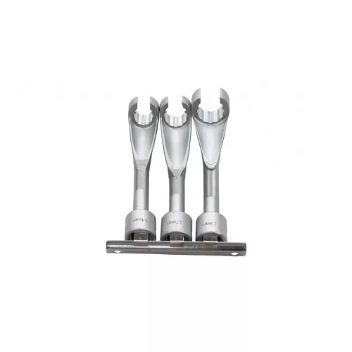 KROFtools Porlasztó- és injektorkulcs készlet 14, 17 és 19 mm, 3 részes (6825)