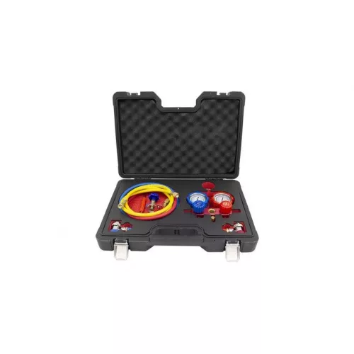 KROFtools Gépjárműklíma nyomásvizsgáló készlet (8109)