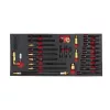 KROFtools Adapterkészlet kompresszió- és nyomásveszteség-mérőhöz.  30 RÉSZES (8113)