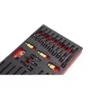 KROFtools Adapterkészlet kompresszió- és nyomásveszteség-mérőhöz.  30 RÉSZES (8113)