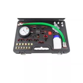   KROFtools Common rail nagynyomású dízel teszter készlet 0–2000 bar, analóg mérőórával (8150)