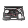 KROFtools Common rail nagynyomású dízel teszter készlet 0–2000 bar, analóg mérőórával (8150)