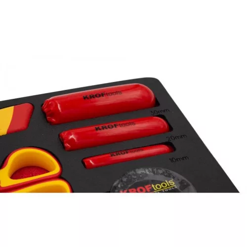 KROFtools Villanyszerelő 8 részes VDE szigetelt szerszámkészlet (8365)